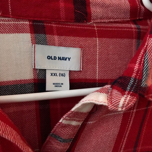 Girls Old Navy Flannel Dress - Picture 2 of 3
